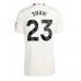 Manchester United Luke Shaw #23 Voetbalkleding Derde Shirt 2023-24 Korte Mouwen